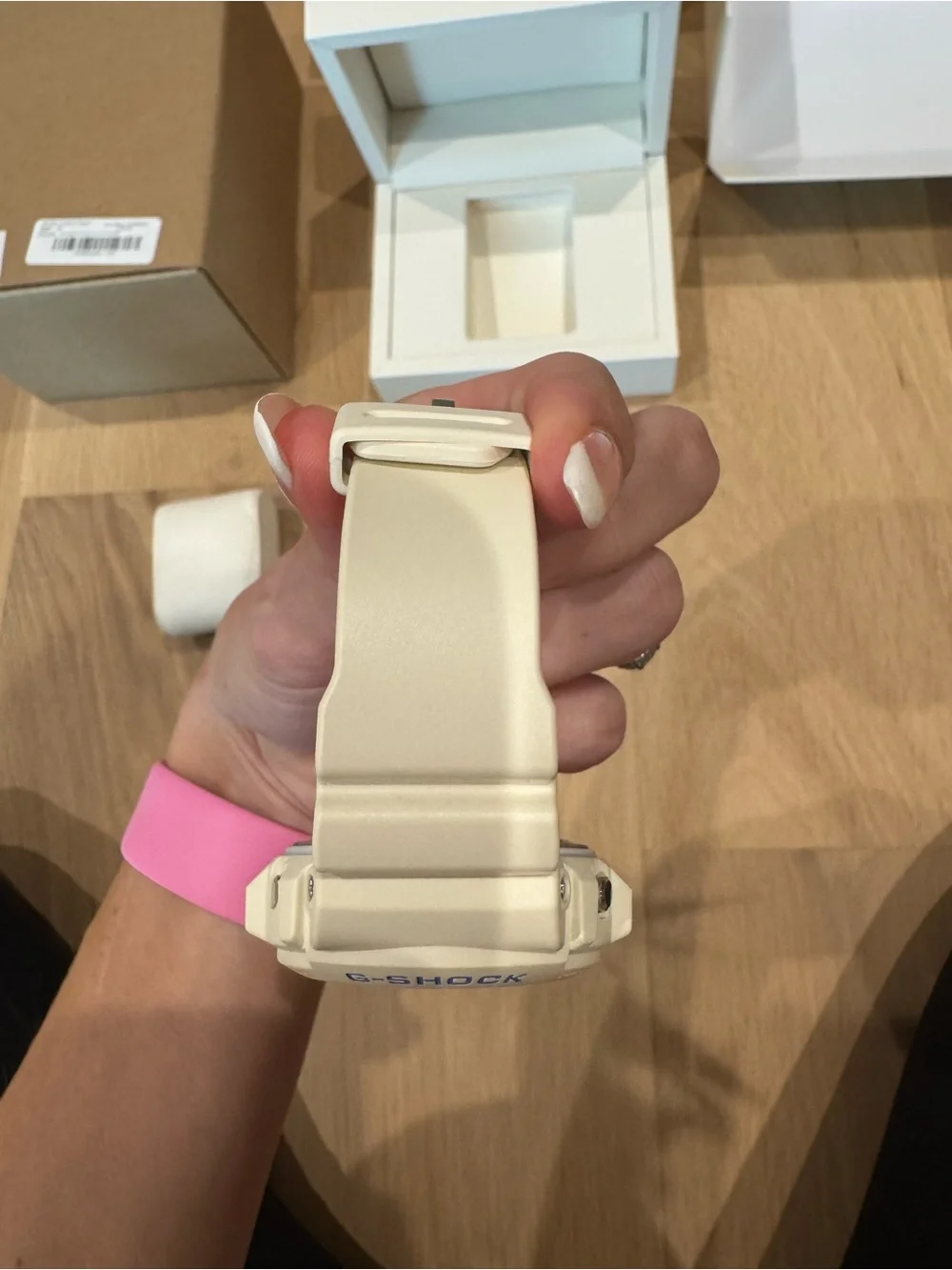 G-Shock x Hodinkee John Mayer White Digital Resin Watch